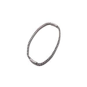 NEW KNOTWTR women's platinum neck chain in silver
